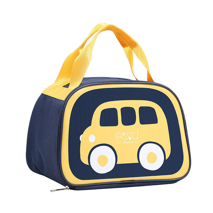 Insulated lunch bag with cheerful vehicle design Kalsten