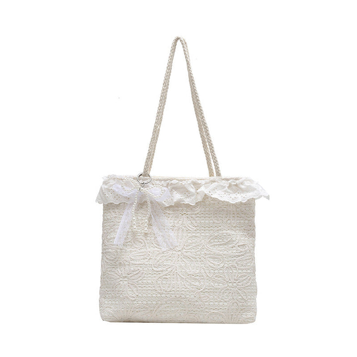 Elegant and Lightweight Handbag with Lace Edge Kalsten