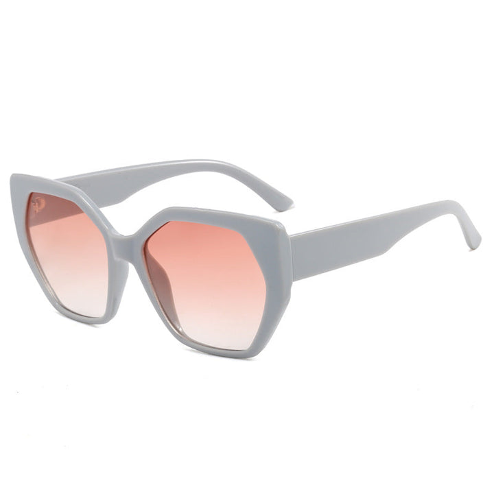 Women oversized geometric sunglasses Kalsten