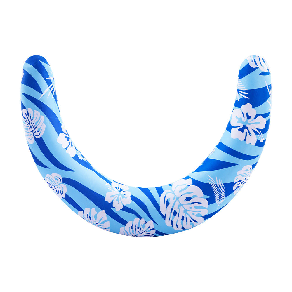 Unisex Inflatable Swimming Ring with Floral Design Kalsten