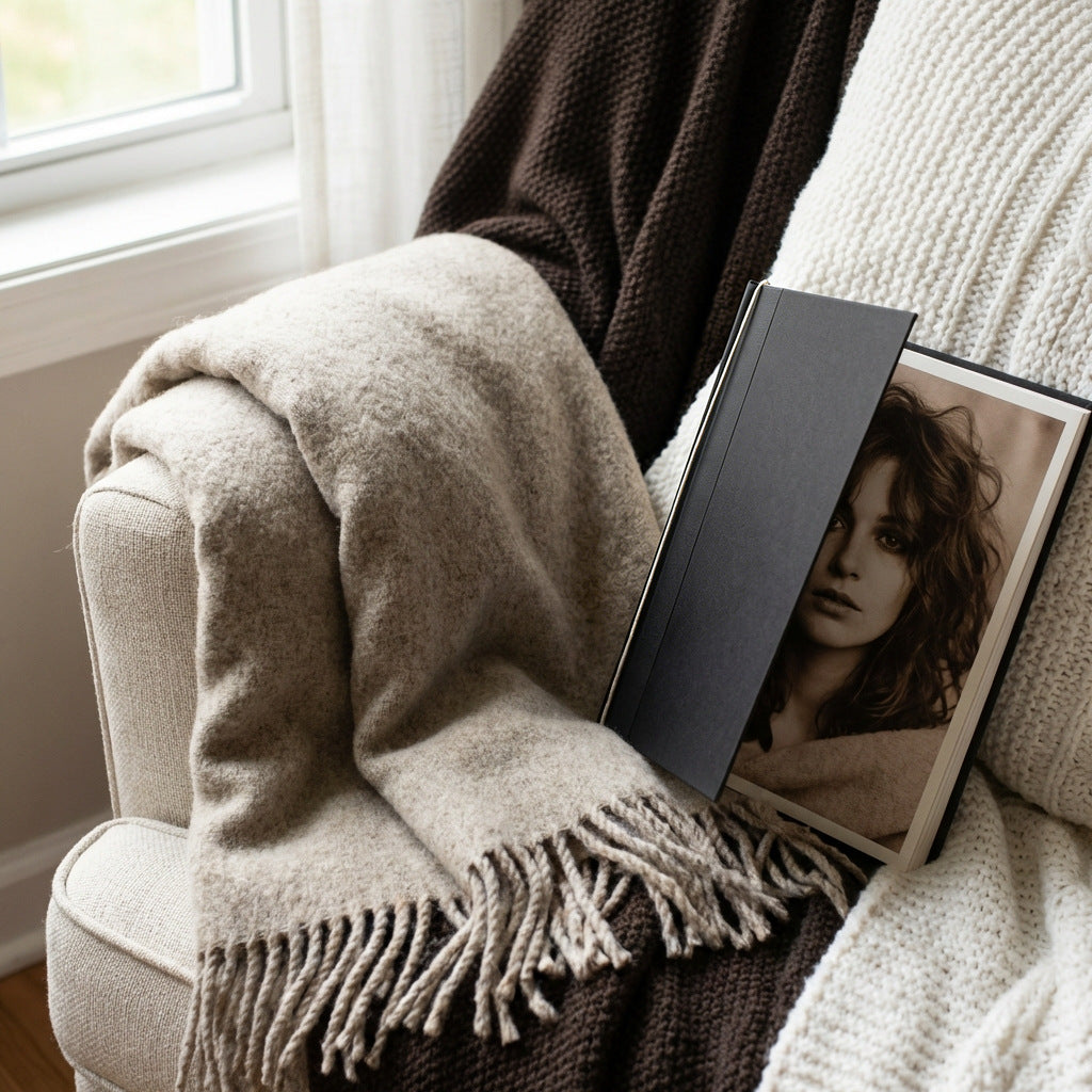 Ladies Elegant Scarf made of soft Cashmere Kalsten