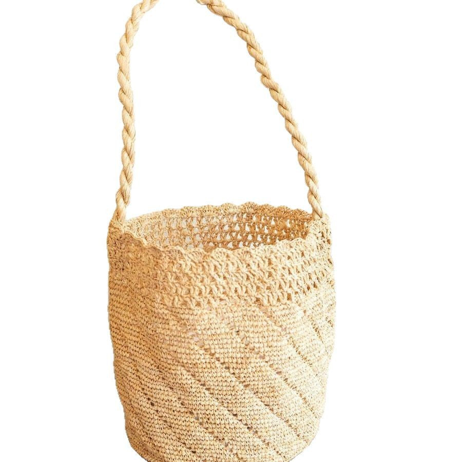 Hand-knotted basket bag Kalsten