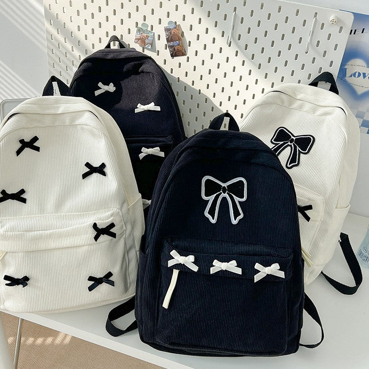Backpack with Playful Ribbon Design Kalsten