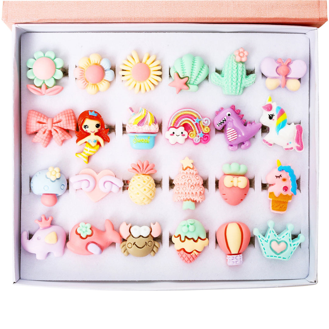 Unisex Creative Decoration Set with Colorful Motif Buttons Kalsten