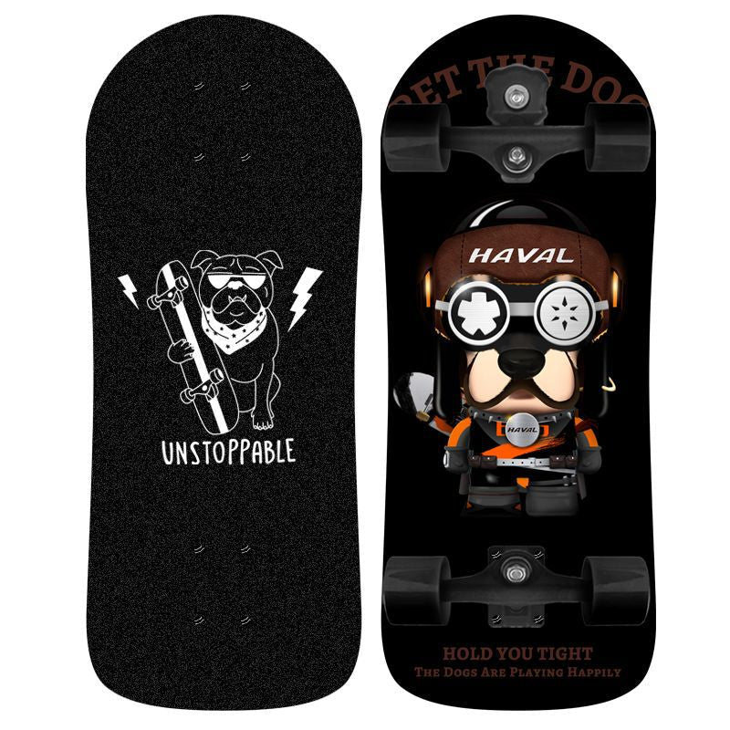 Unicorn-Themed Graphic Skateboard Kalsten