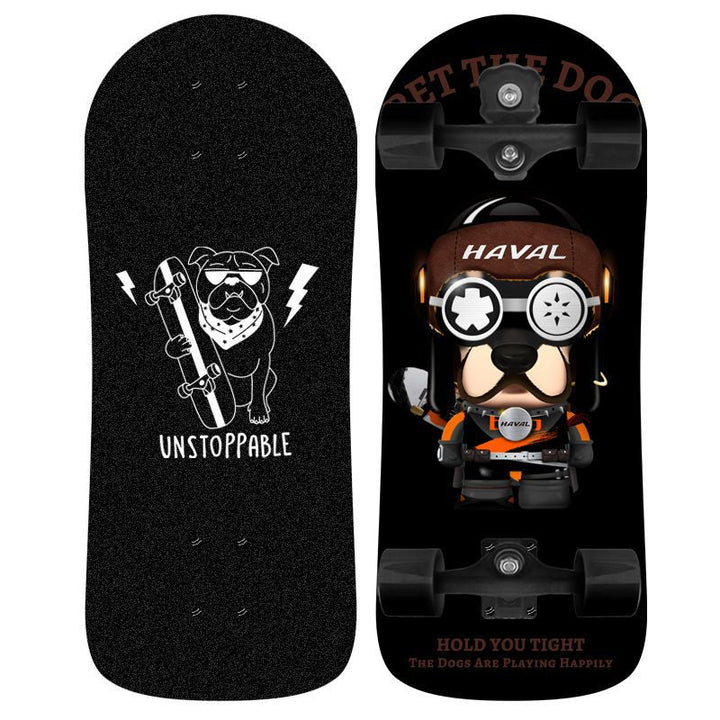 Unicorn-Themed Graphic Skateboard Kalsten