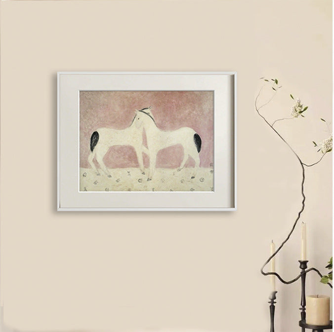 Soft Unicorn Framed Art Print