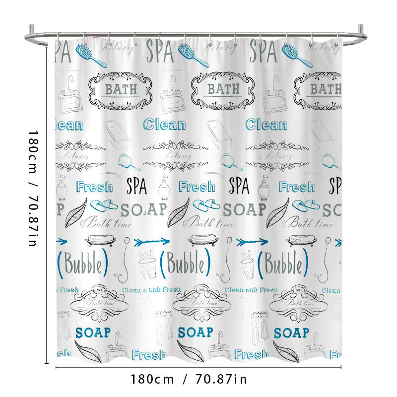 Decorative Shower Curtain Kalsten