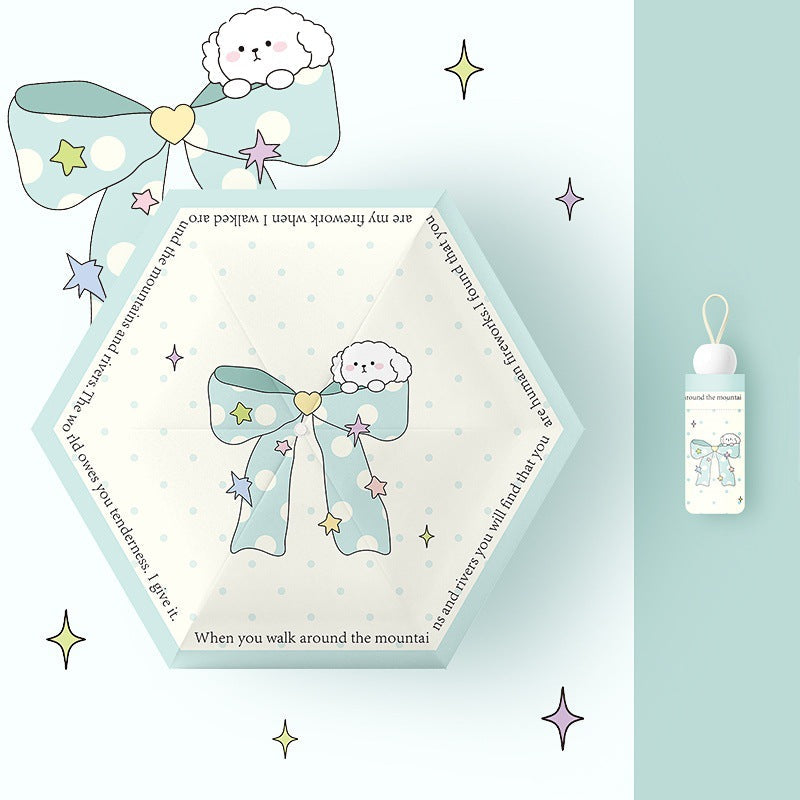 Women's funny folding umbrella with cute animal designs Kalsten