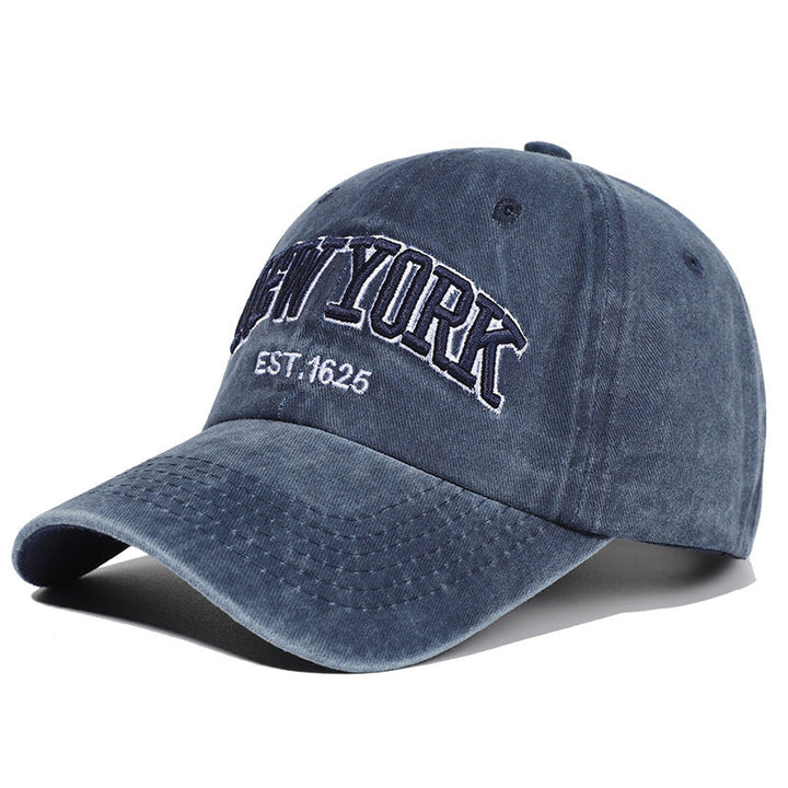 Men's Distressed Embroidered Dad Hat Kalsten