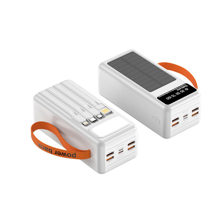 portable solar charger with integrated USB-C connection Kalsten