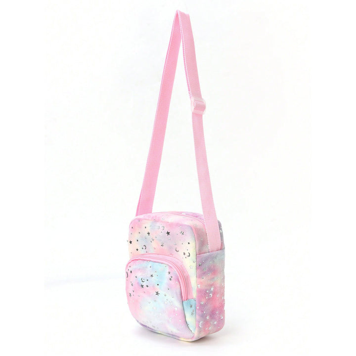 Fluffy shoulder bag with star motif Kalsten
