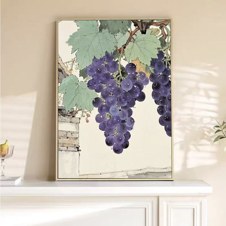 Decorative Fruit Illustration Wall Art Kalsten
