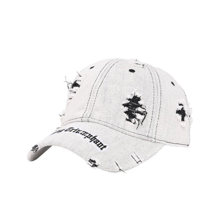 Women's Distressed Denim Cap Kalsten