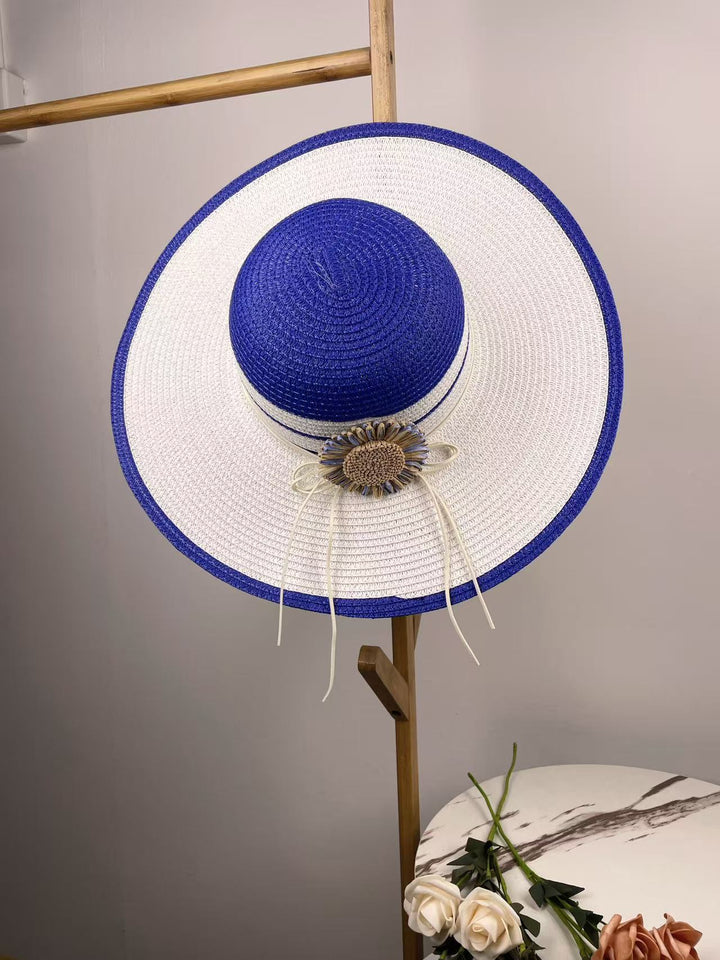 Elegant Beach Bag with Matching Sun Hat Kalsten
