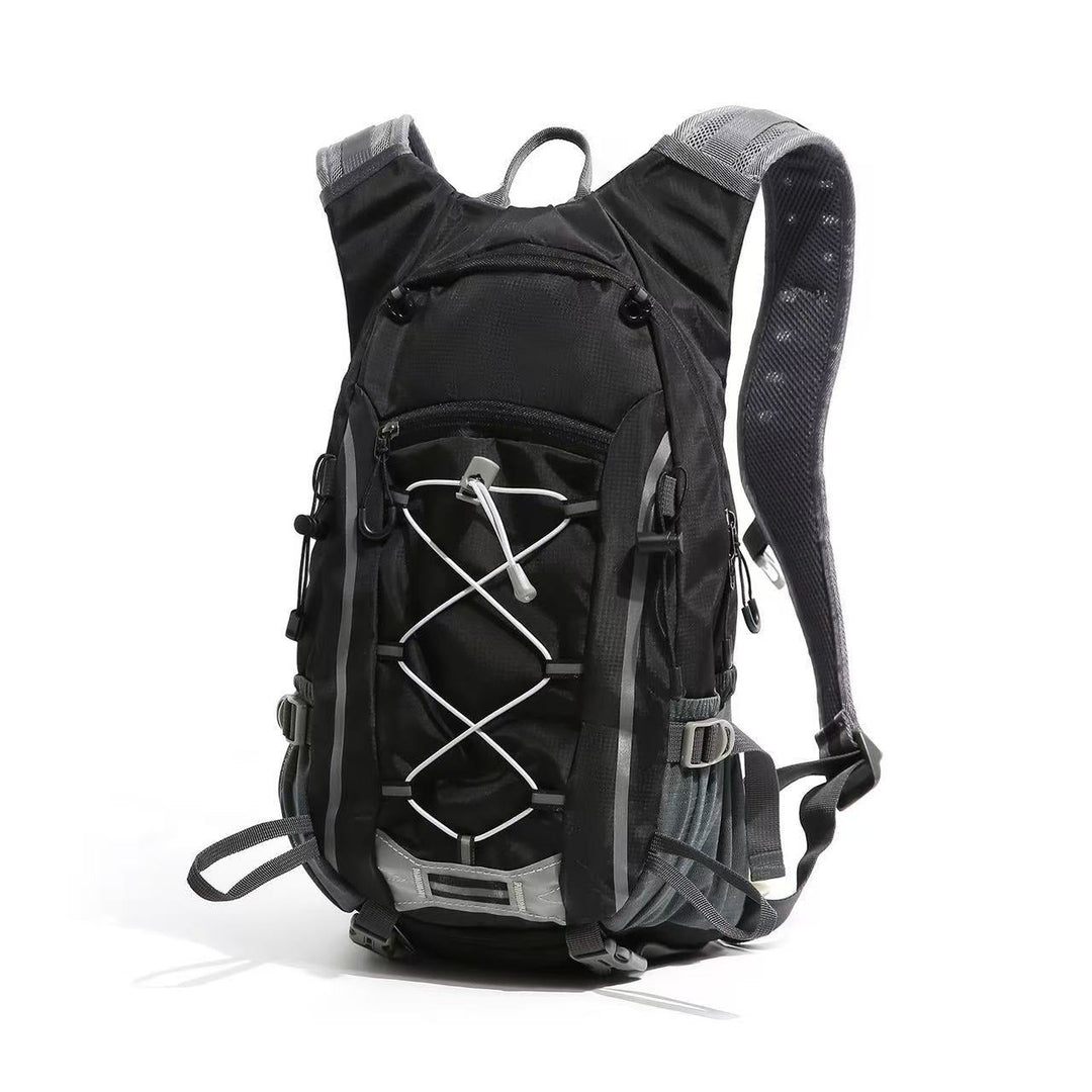 Sporty hiking backpack with ergonomic carrying system and reflective accents Kalsten