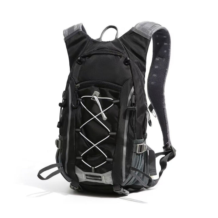 Sporty hiking backpack with ergonomic carrying system and reflective accents Kalsten