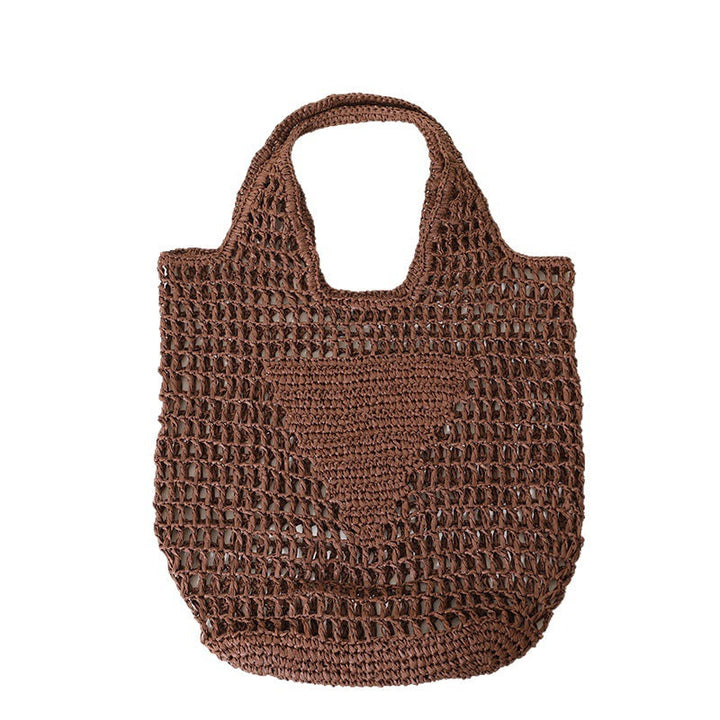Coarse crochet bag with large handles Kalsten