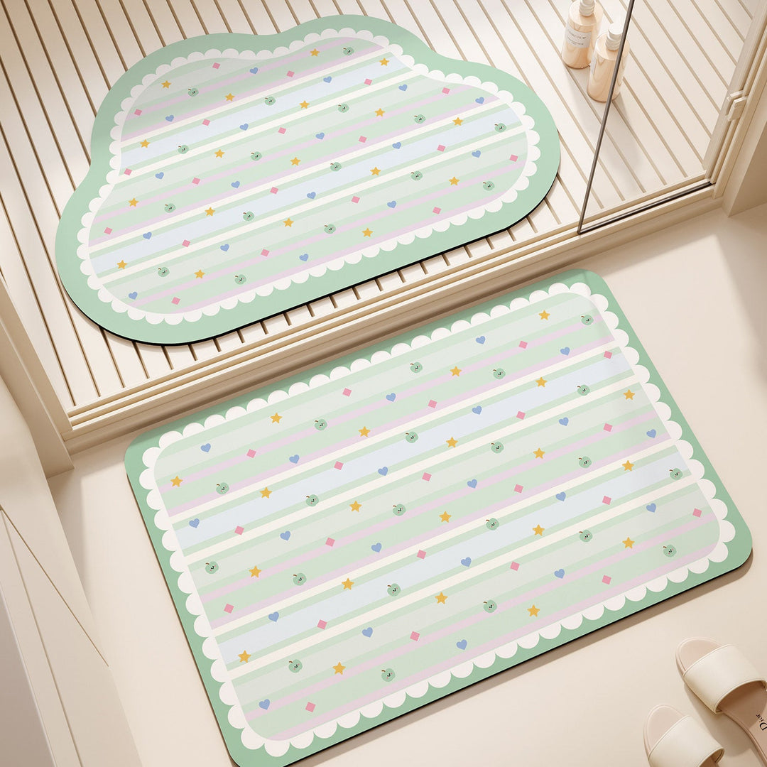 Cute Bow-Patterned Bath Mat Kalsten