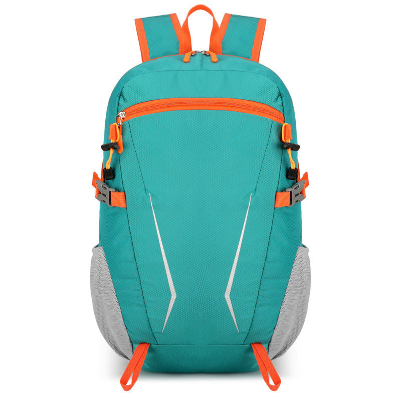 Unisex nan light day backpack with reflective inserts, padded back and side mesh pockets Kalsten