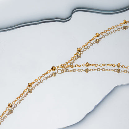 Skanto | Dainty Satellite Hand Chain