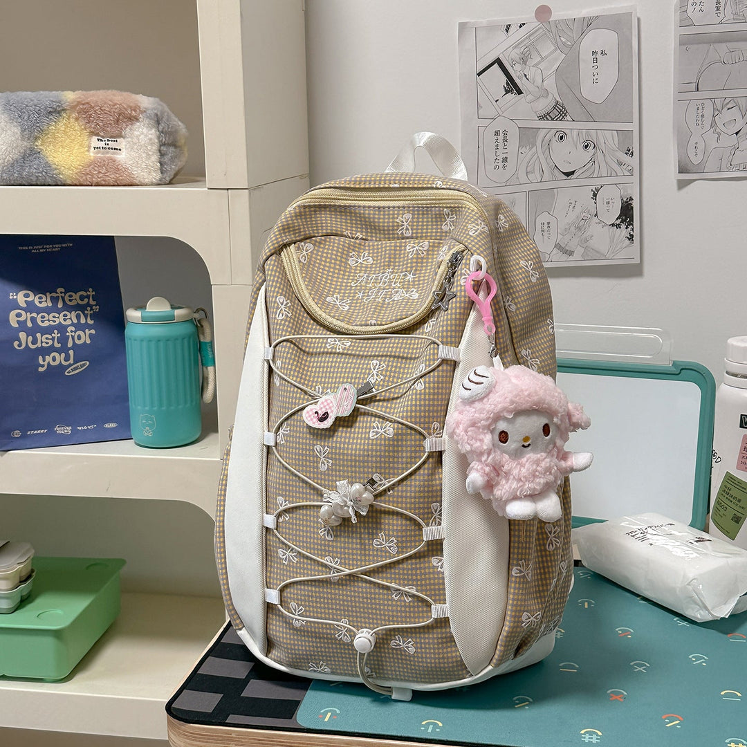Lightweight Multi-Pocket Casual School Backpack