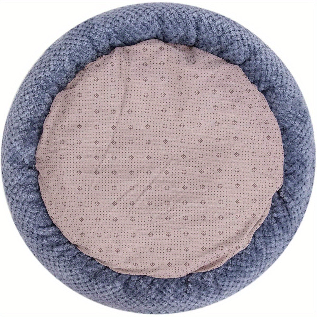 Plush Circular Dog Bed