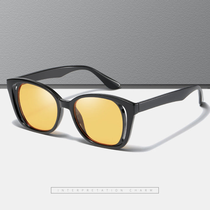 Ladies stylish cat-eye sunglasses with sturdy frame Kalsten