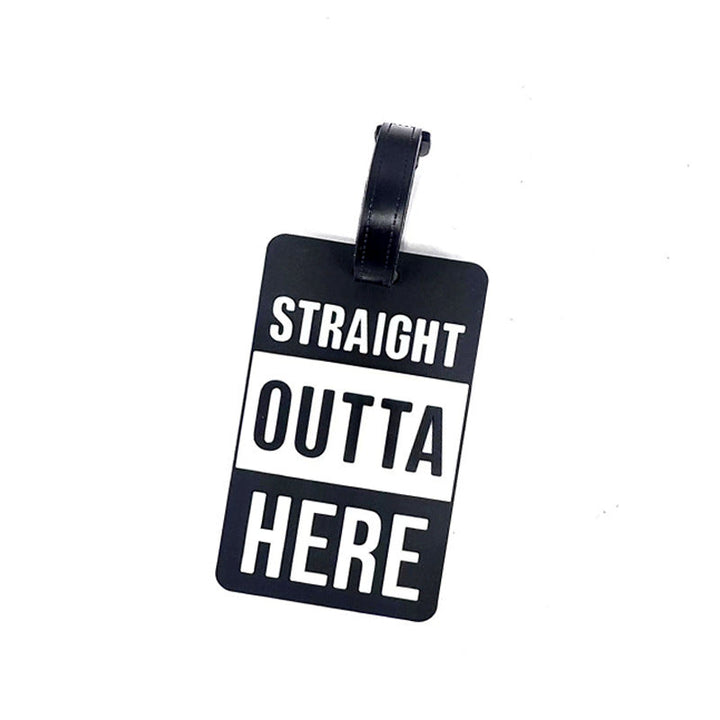 Inspirational Adventure Luggage Tag Kalsten