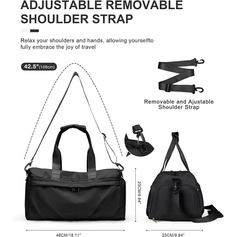 Versatile Lightweight Travel Duffel Bag Acalora