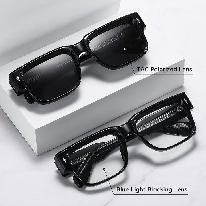 Women's sunglasses in modern, angular design Kalsten