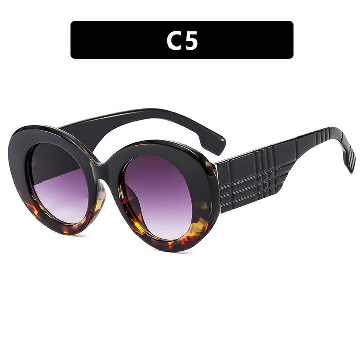 Women's extravagant sunglasses with creative frame design and protective UV filter Kalsten