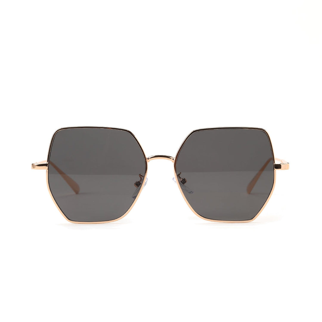 Women fashionable hexagonal sunglasses with UV protection Kalsten