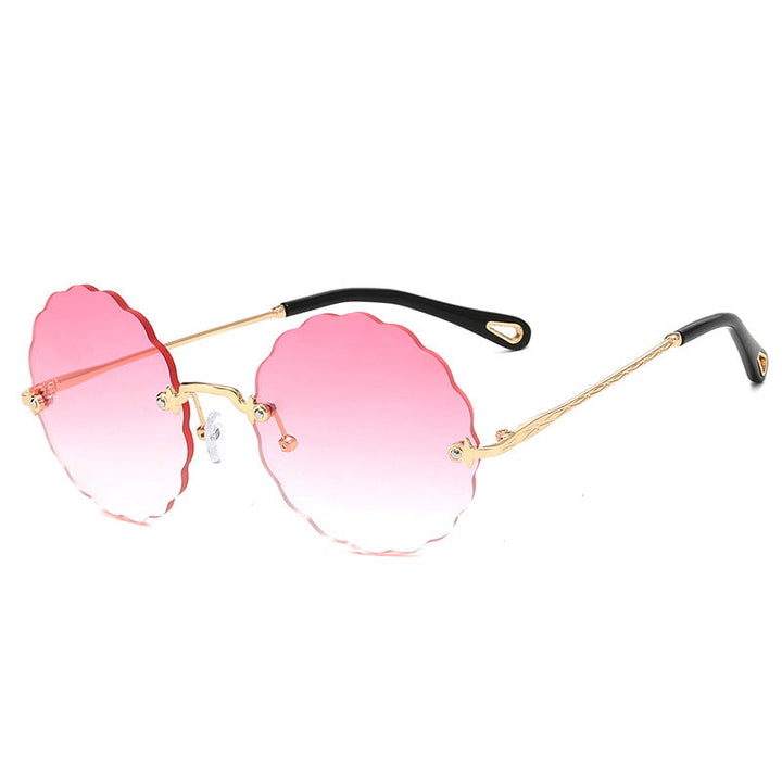 Women's Fashion Glasses with Playful Wave Frame Kalsten