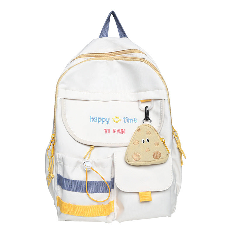 Playful Multi-Pocket School Backpack Kalsten