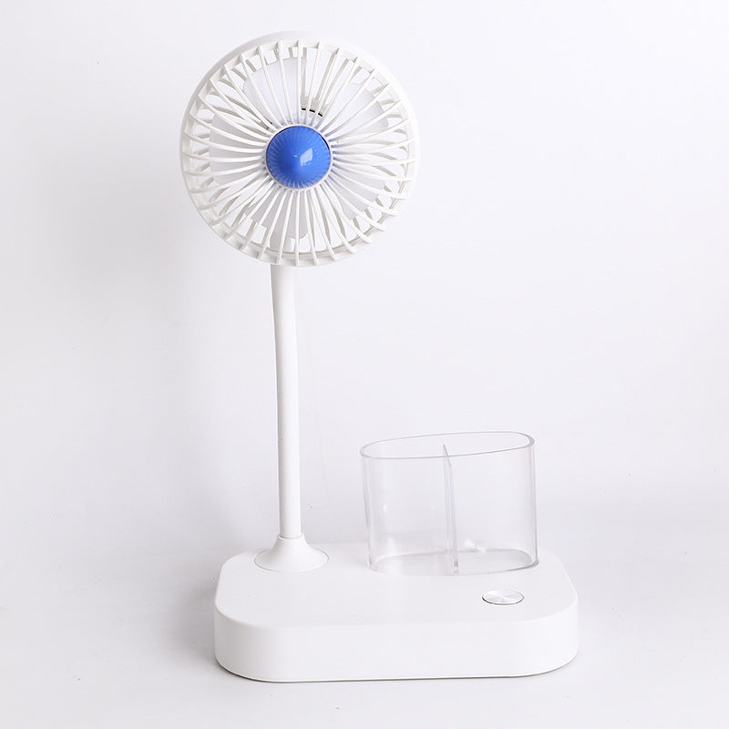Ladies Portable Table Fan with Integrated Water Sprayer and Ergonomic Design Kalsten