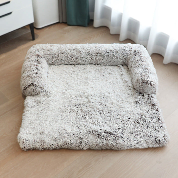 Plush Comfort Lounge Chair Dog Bed