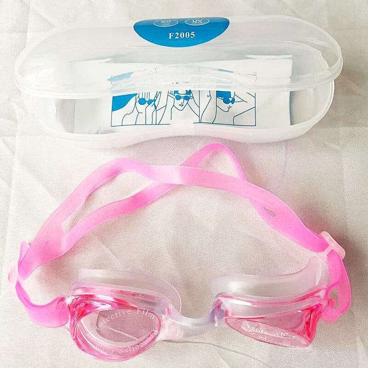 Waterproof swimming goggles with flexible headband Kalsten