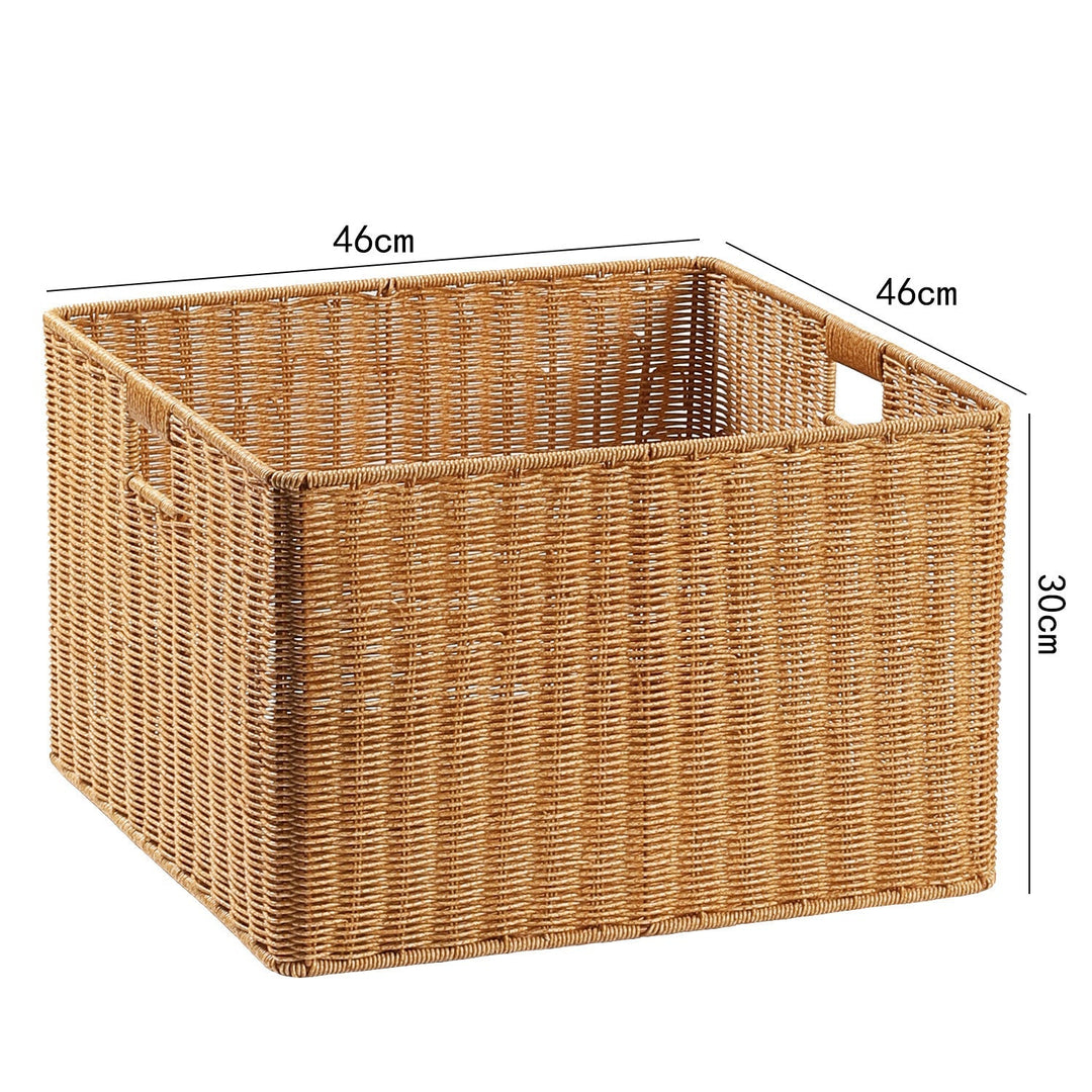 Rectangular Woven Storage Bin Kalsten