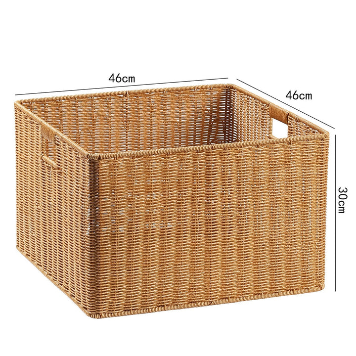 Rectangular Woven Storage Bin Kalsten