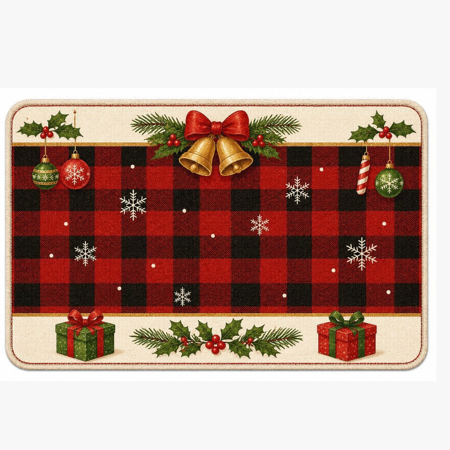 Christmas-Themed Decorative Floor Mat Acalora
