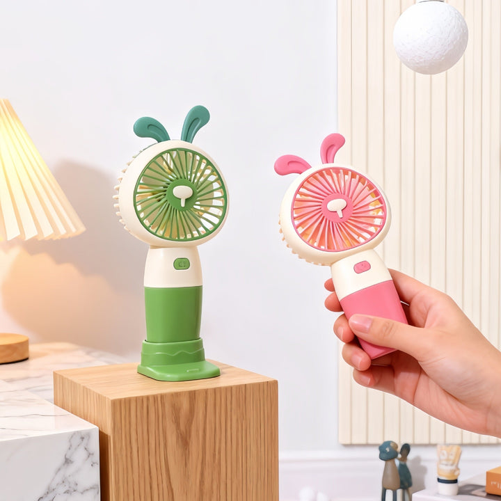 Ladies portable hand fan in cute lion design Kalsten