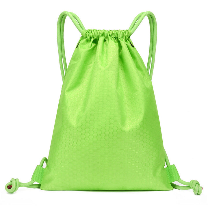 Honeycomb Texture Drawstring Backpack Kalsten