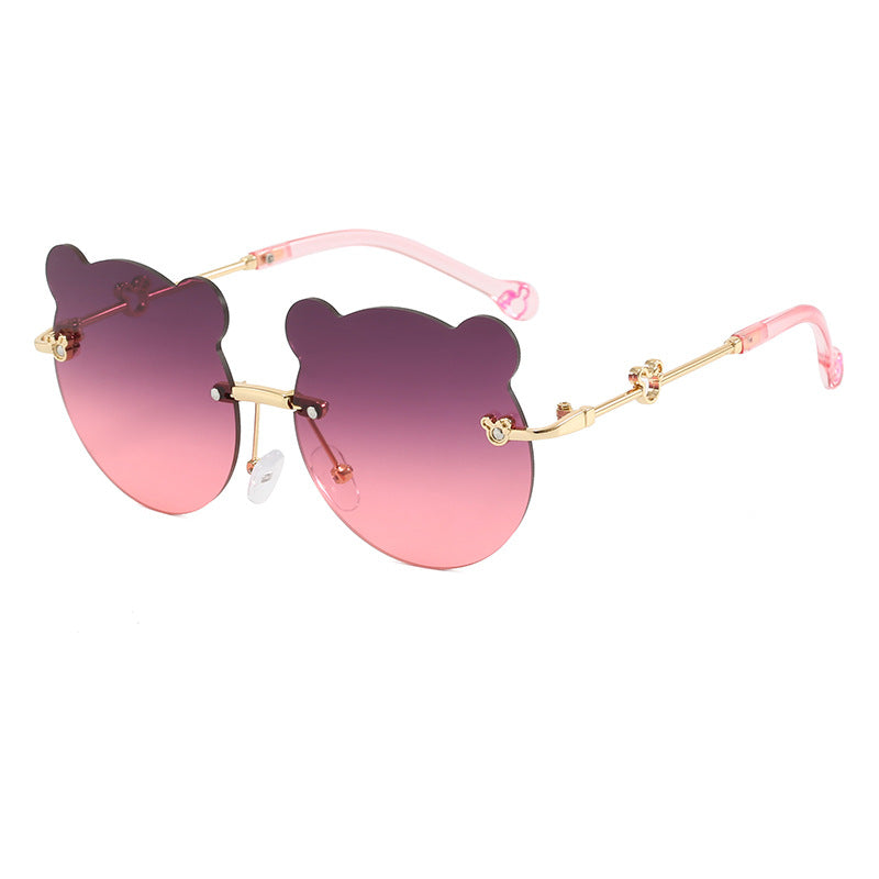 Ladies playful sunglasses with cute bear motif Kalsten