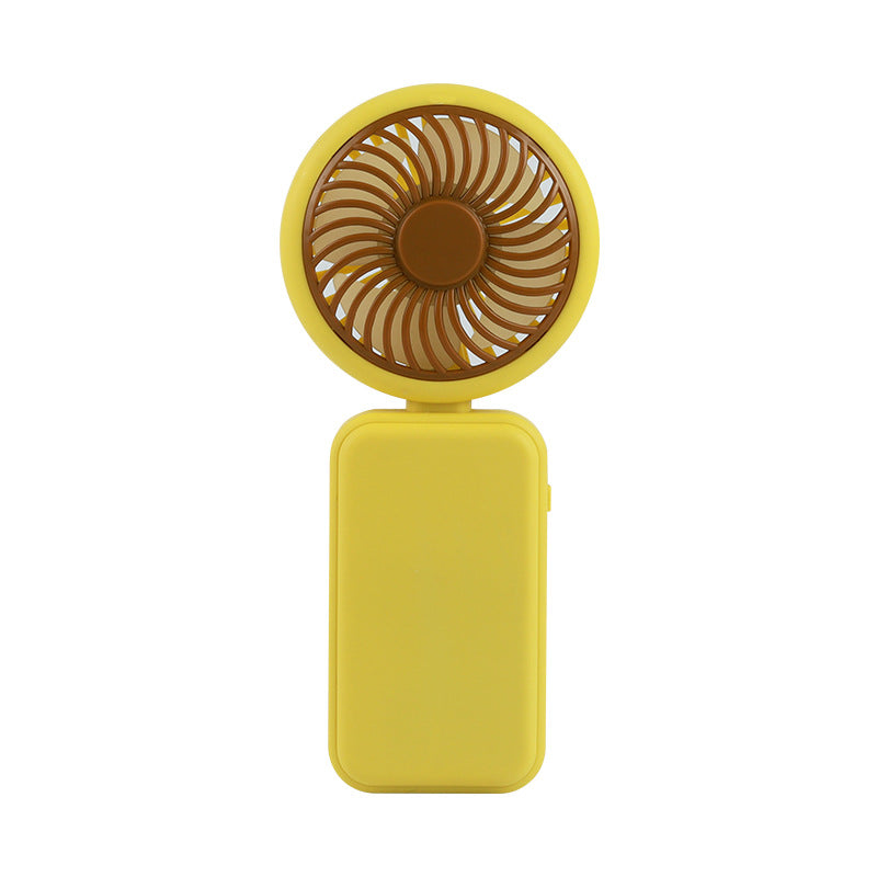 Women's Portable Handheld Fan with USB Charging Function and Adjustable Tilt Angle Kalsten