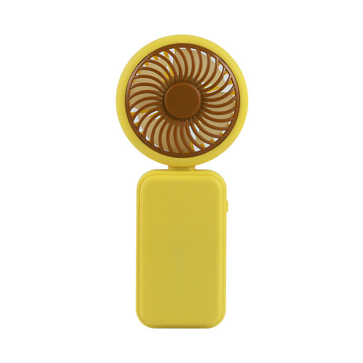 Women's Portable Handheld Fan with USB Charging Function and Adjustable Tilt Angle Kalsten