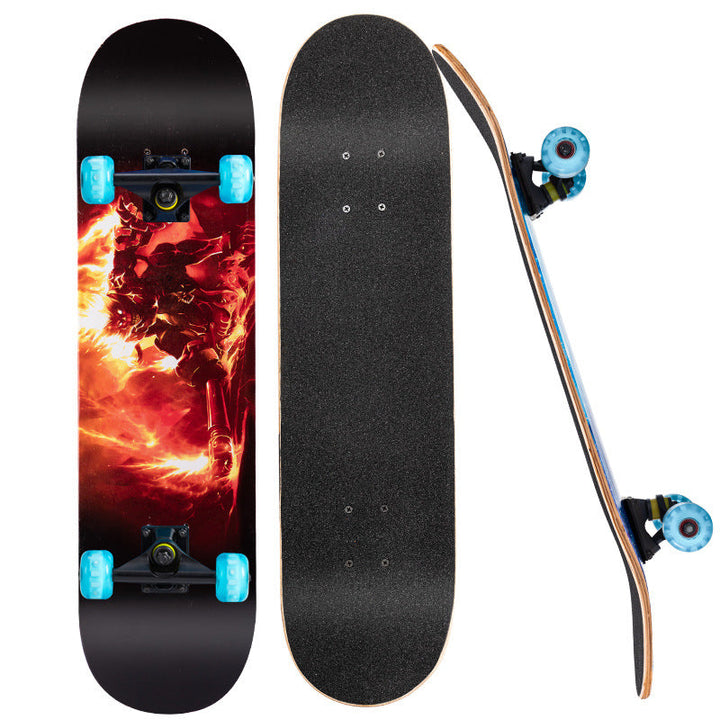 Sturdy Graphic Skateboard Kalsten