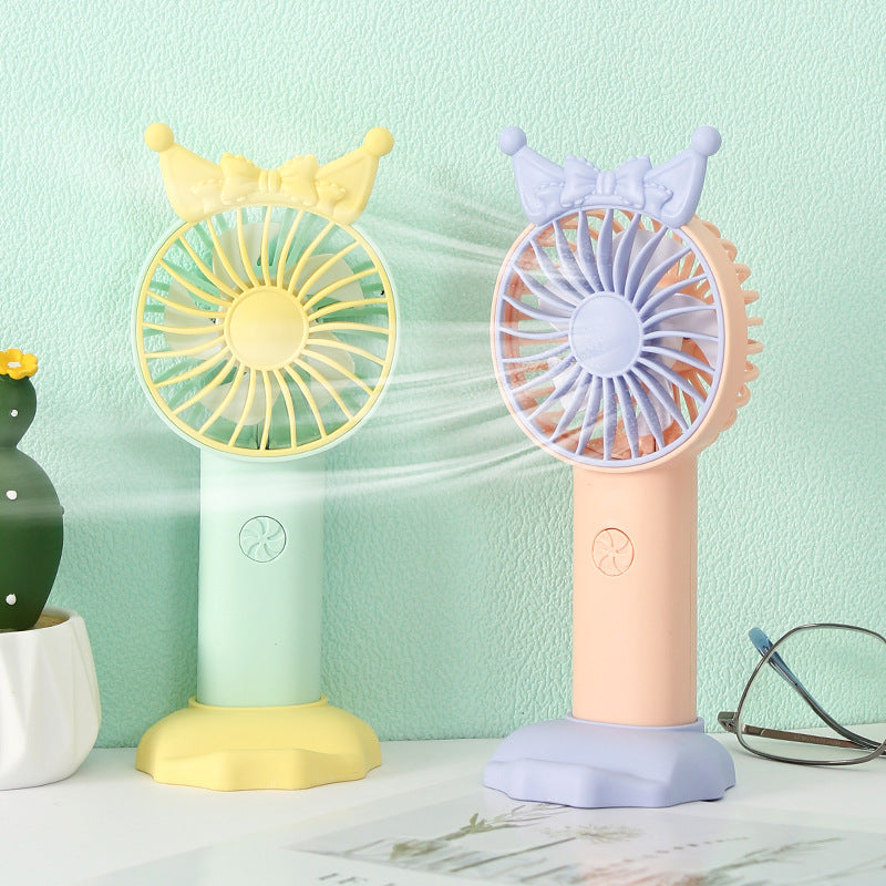 Ladies Portable Hand Fan with Playful Design Kalsten
