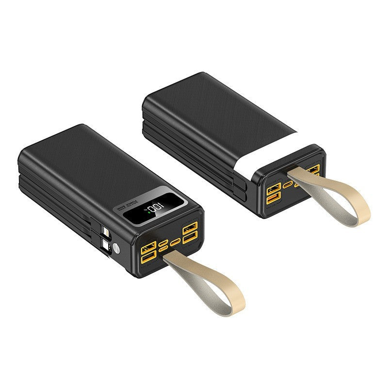 Portable power bank with intelligent LED charging status display and multi-USB ports Kalsten