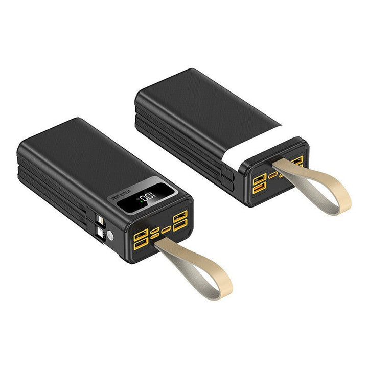 Portable power bank with intelligent LED charging status display and multi-USB ports Kalsten